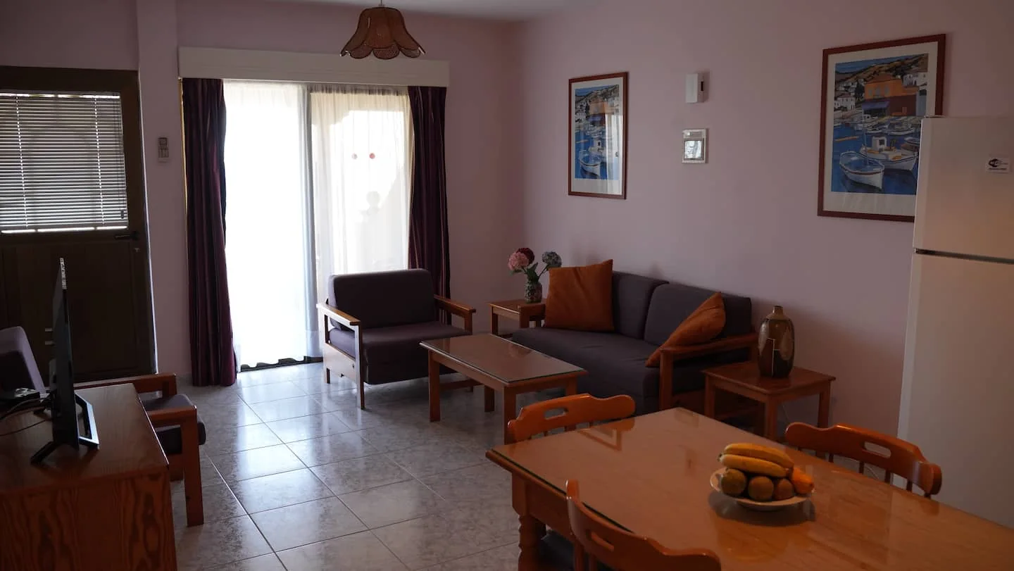 A second view of the living space