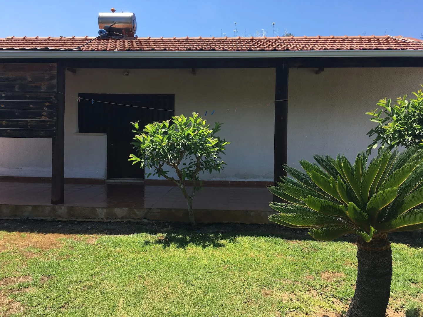 The standalone studio exterior